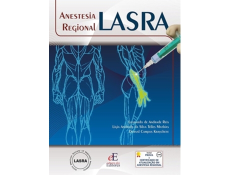 Livro Lasra Anestesia Regional de LEONARDO DE ANDRADE REIS (Português - Capa Dura)