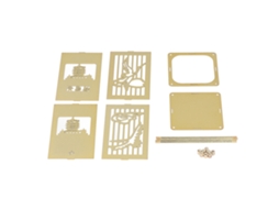Portabolígrafos De Metal Ensamblable Multifuncional Plated Oro Grande