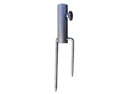 Sombrinha de Ferro para Solo com Base Fixa para Varanda Diâmetro 28 32mm Acessórios de Sombrinha S/MARCA