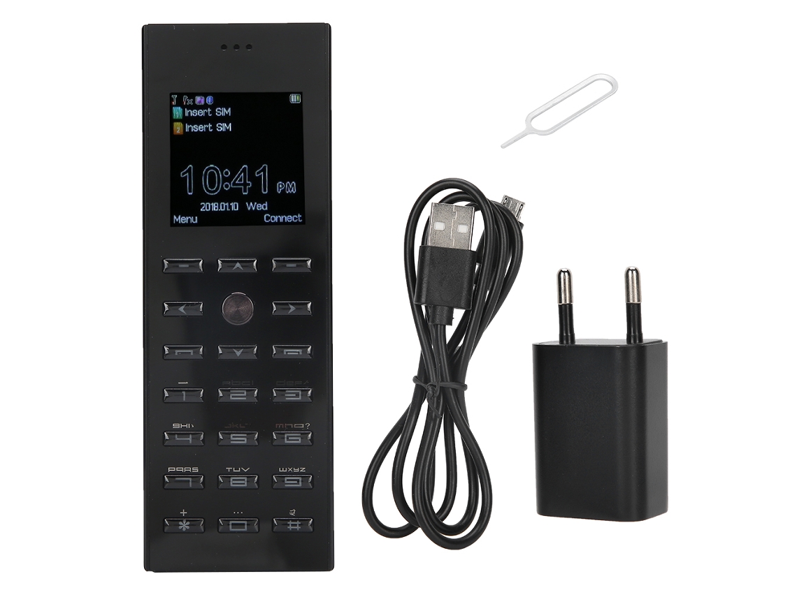 Celulares LAXISCREED Finos Leves Compactos 16g com Teclado