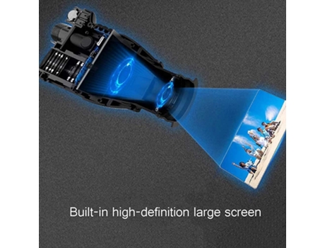 Binóculos CHRONUS Visão Noturna por Infravermelhos HD Individuais de Exterior Kit de Imagem Térmica preto