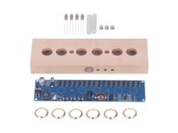 Kit para relógio de tubo Nixie faça você mesmo IN14 com tecido de 12/24 horas e vários núcleos