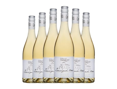 Vinho branco TARIQUET Sauvignon Vin de Pays Côtes de Gascogne (0.75 L - 6 Unidades)