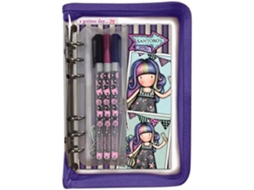 Set de Papelaria Gorjuss Up And Away 5 Peças Roxo