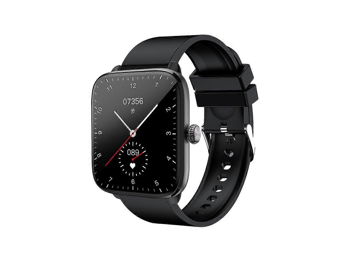 Relógio Inteligente T20 Com Pulseira De Silicone À Prova D'água Ip67 De 1,96 Polegadas, Compatível Com Chamadas Bluetooth Em Modo Duplo E Monitorament