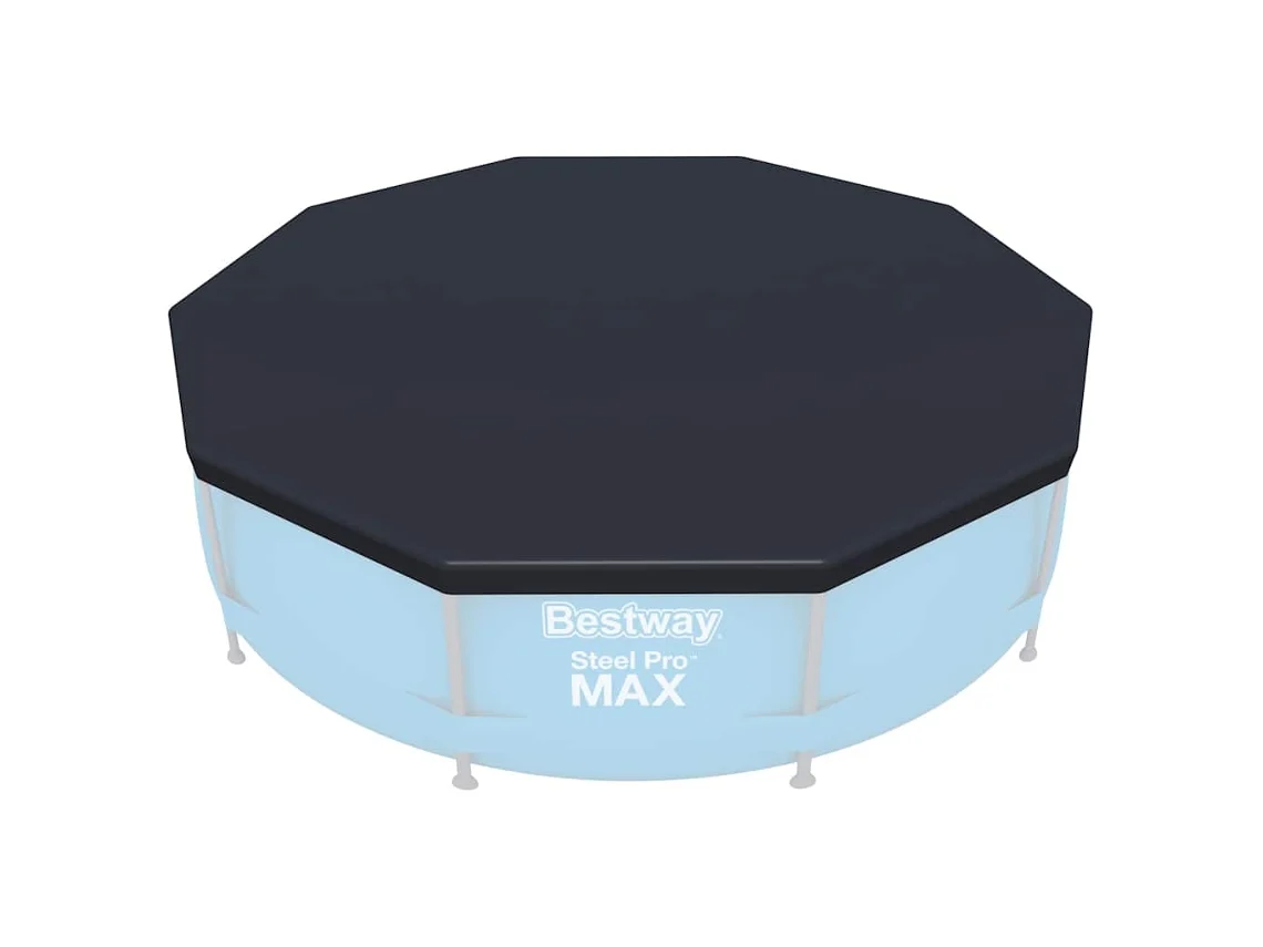 Conjunto 1 Cobertura De Piscina Bestway Antracite Pvc