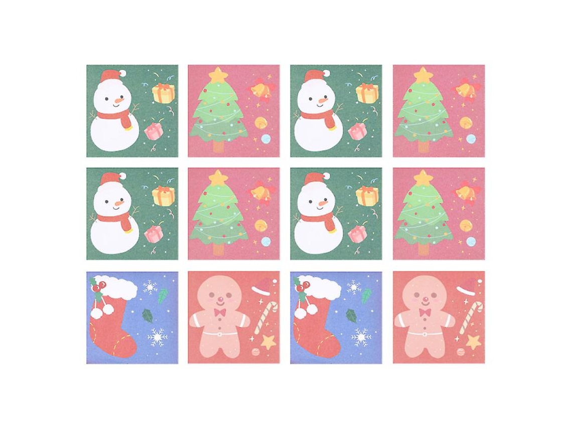 12pcs Notas De Mensagem Allinless