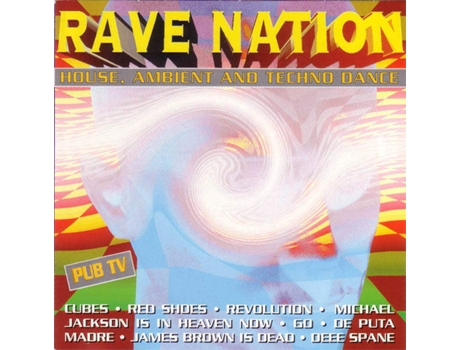 Cd Rave Nation House Ambient And Techno Dance Diamond Marketing Arcade