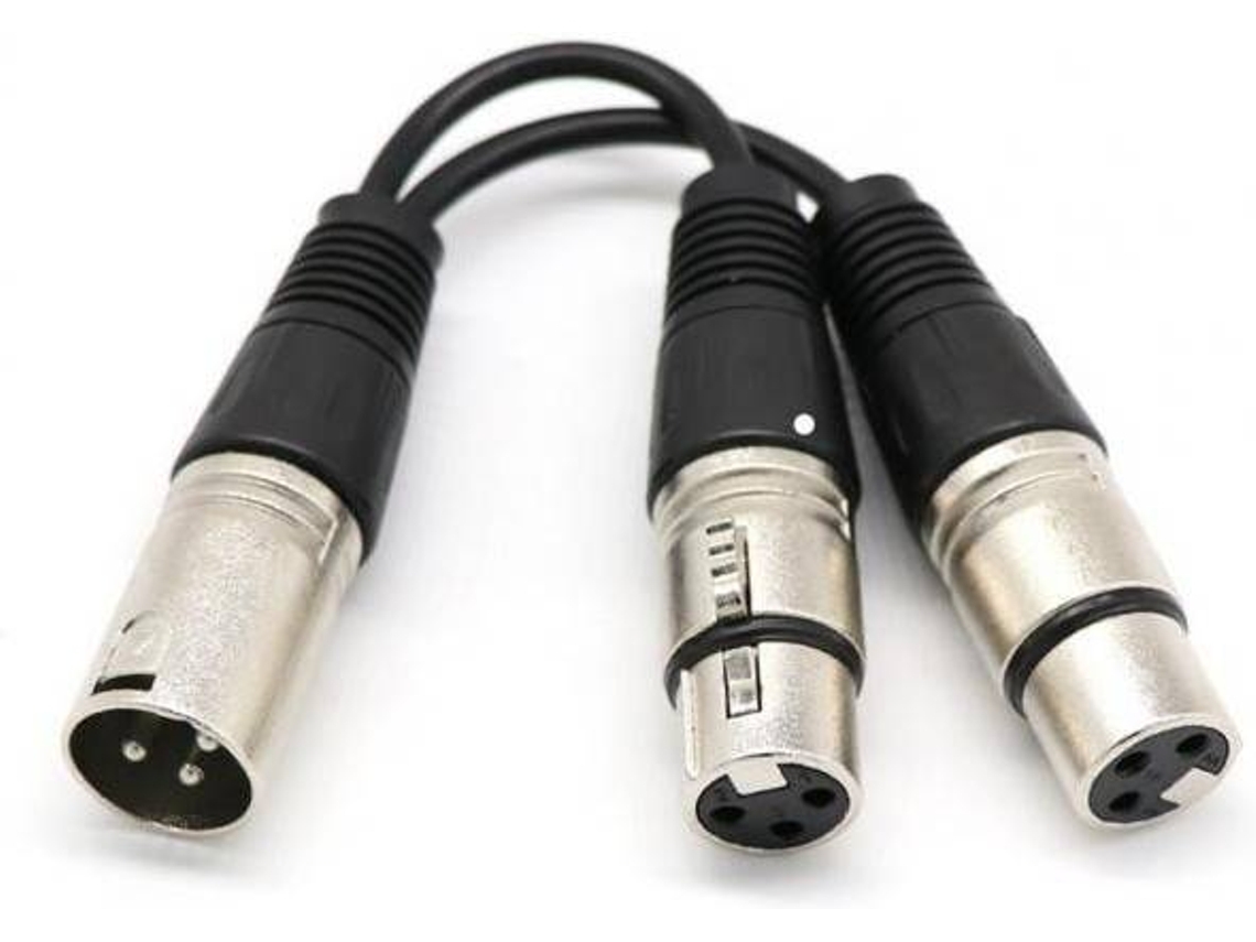 Cabo Xlr , Compacto, Recarregável, Uso Diário, Higiênico STELASPLEN (2 Fêmea 1 Macho)