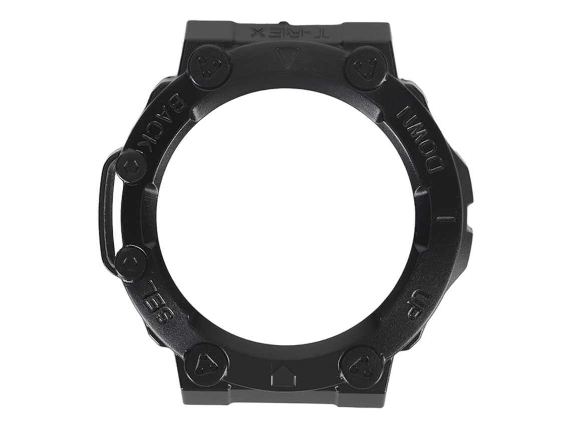Capa Protetora Bumper para Amazfit T Rex 2 Impacto Resistente Design Elegante Preta