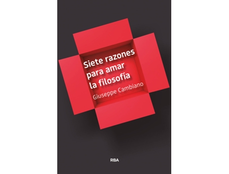 Livro Siete Razones Para Amar La Filosofía de Giuseppe Cambiano (Espanhol)