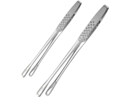 Conjunto De 2 Pinças Aço Inoxidável Abaodam Para Alimentos, Ideais Para Churrasco E Cozinha Práticas Duráveis