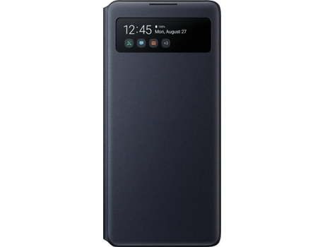 s10 Lite s View Wallet Cover Black