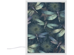 Abajur De Cabeceira Com Design Dragonfly Quarto, Quarto Pequeno Night Light, Sala, Escrivaninha, Quarto
