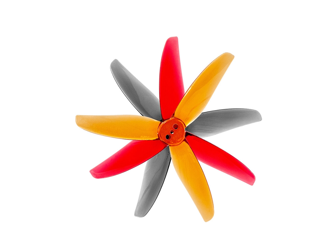Pares / 12 Pares Gemfan Hurricane 3020 3 Polegadas 1,5 Mm Eixo 3 Pás Pc Fpv Hélice Para Rc Drone Fpv Racing Multirotor