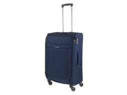 Mala De Viagem Grande Samsonite Anafi 70cm 4 Rodas Azul Escuro 63l