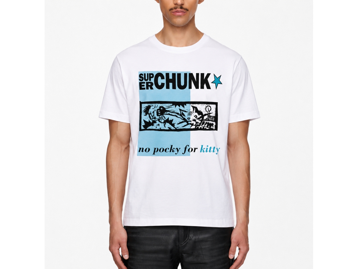 Superchunk No Pocky For Kitty T-shirt Unisex Adults Size:m