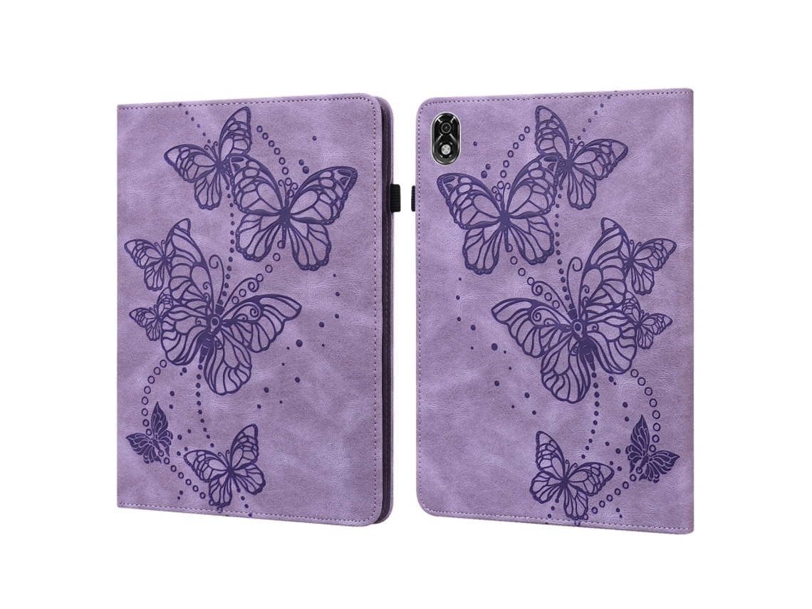 Capa De Couro Halinuia Com Relevo De Borboleta Para Lenovo Legion Y700