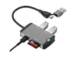 Leitor de Cartão Cfexpress Usb 3.1 Gen2 10gbps com Troca a Quente AQUAFORGE