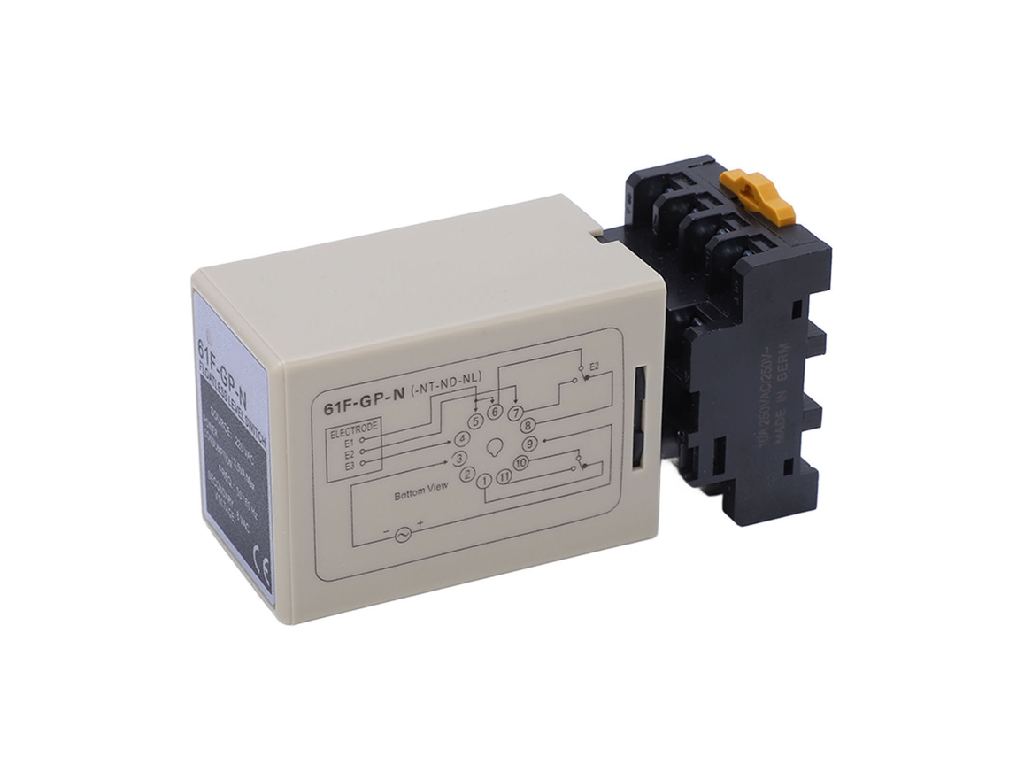 Controlador de Nível de Água com Relé de Nível Led Indicador Pvc Retardante S/MARCA