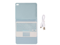2026zentro-capa Para Tablet Com Teclado Magnético, Suporte Para Caneta E Touchpad Para Ios 10.9polegadas 2022 G10 Azul