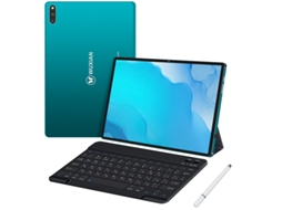 Tablet WUXIAN M33 + Teclado Bluetooth + Capa + Caneta (10.1'' - 64 GB - 4 GB RAM - Wi-Fi-GPS-4G - verde)