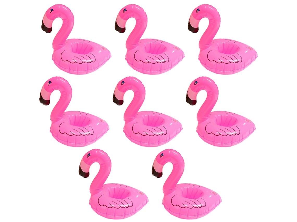 Conjunto De 8 Porta-copos Infláveis ​​flutuantes.