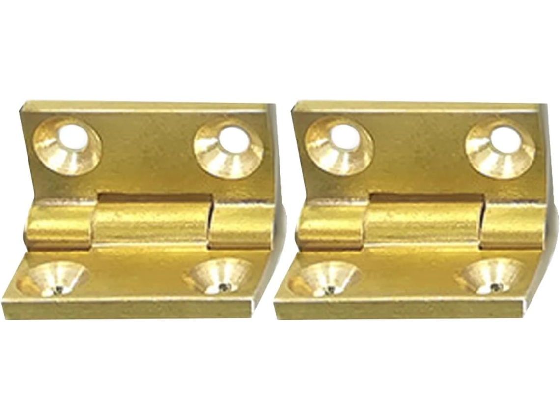 Peças De Dobradiças Encaixe Para Gaveta Armário, 19x 12, 5mm, Em Latão Maciço, Para Móveis, Caixas De Joias E Móveis