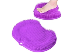 Massageador De Pé Para Banho Com Cups De Sucção Antiderrapante, Limpeza Profunda E Massagem Para Pés Cansados