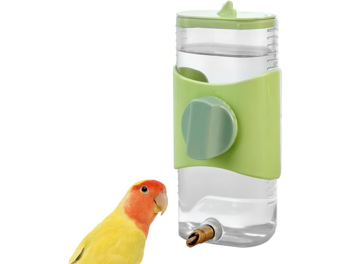 Bebedouro Automático de 280 Ml para Pássaros AQUAFORGE com Bico Longo