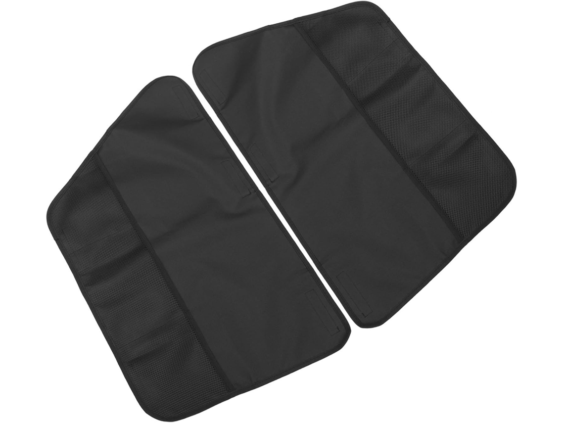 Conjunto De 2 Almofadas Para Portas De Carro Para Cães Em Tecido Resistente A Arranhões.