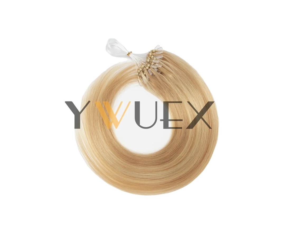 Extensões De Cabelo, Micro Loop, 100% Cabelo Humano, P01-a, 50 Fios-d, 18 Polegadas 45cm-b
