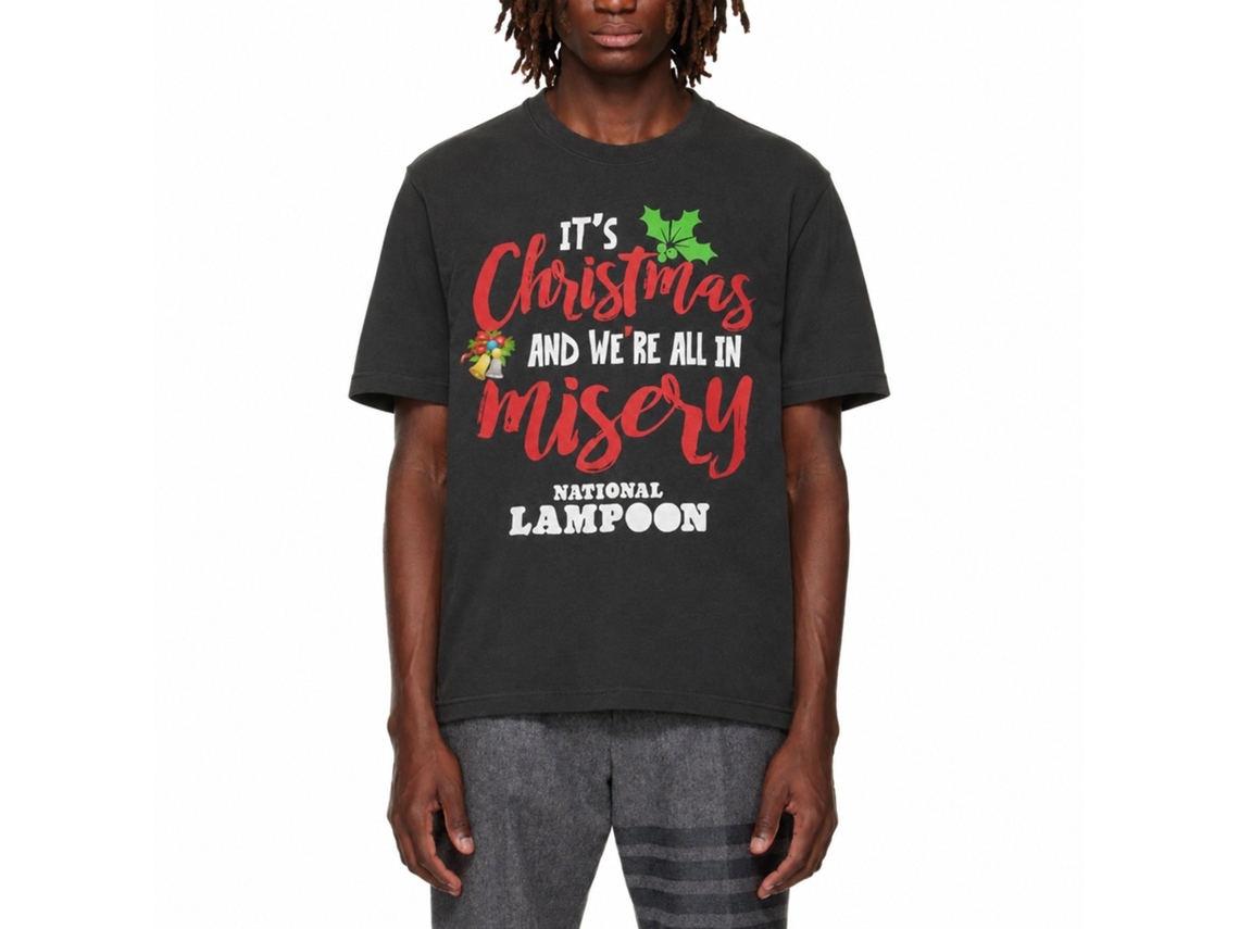 Rockinstone National Lampoon's Christmas Vacation Christmas Misery T-shirt Size:s