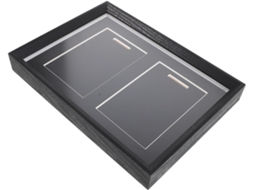 Vitrine De Madeira Maciça Para Medalhas, 31,5 X 23 Cm, Suporte De Parede Para Exibir Medalhas E Troféus.