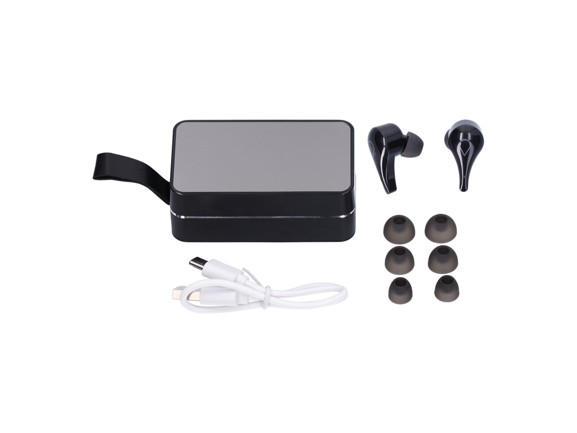 Fones de Ouvido Sem Fio Bluetooth 5.0 com Cancelamento de Ruído e Intra auriculares. EOOCOO