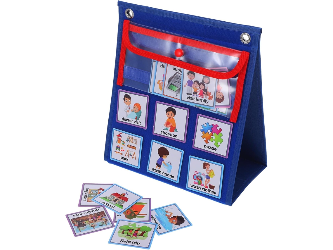 Quadro de tecido para meninos e meninas: gestão de comportamento e acompanhamento de tarefas diárias