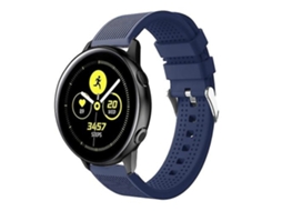 Lurelia Pulseira De Silicone Azul Escuro, Compatível Com Smartwatch Garmin Vivoactive 3, Acabamento Moderno