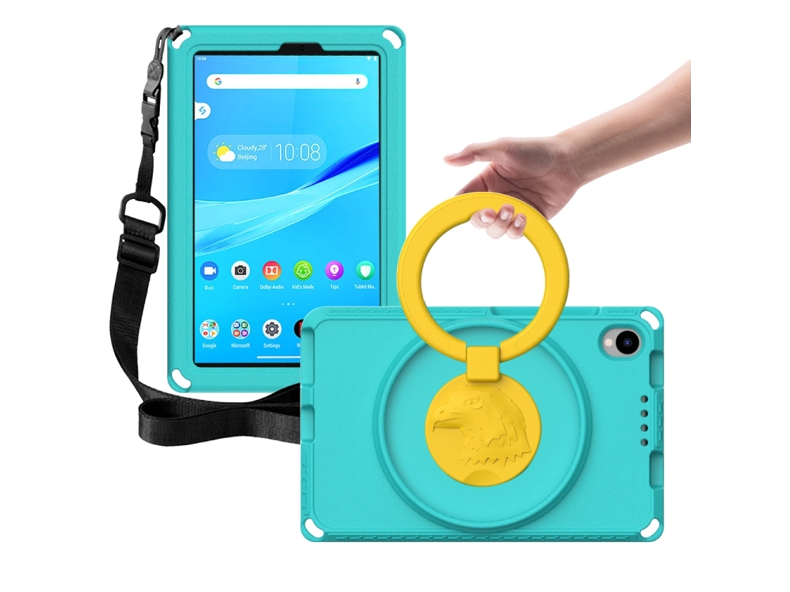 Capa Híbrida Eva‑pc Halinuia Sem Moldura, Resistente À Água E A Impactos, Para Lenovo Tab M8 Tb‑8505
