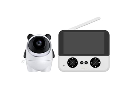 Intercomunicador Para Bebé Gertiz C5x Tela Ips Hd De 4.3 Polegadas Visão Noturna Infravermelha Intercomunicador De Voz Bidirecional