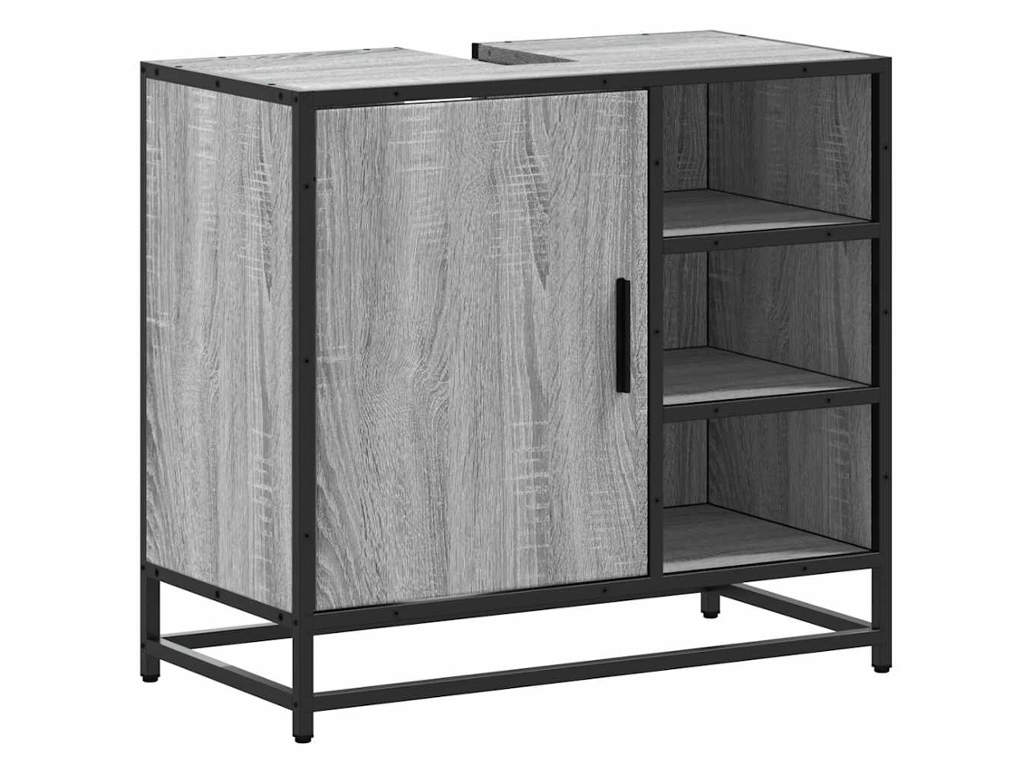 Móvel para Lavatório em Derivados de Madeira Cinzento Sonoma MAISON EXCLUSIVE (65x33x60 cm)