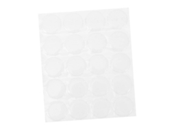Conjunto De 30 Adesivos Gel Transparentes Que Reduzem O Ruído E