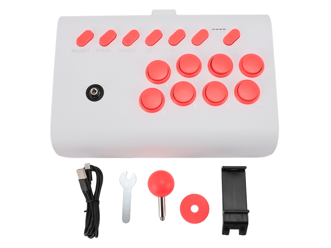 Controle de luta sem fio Bluetooth, arcade clássico universal EOOCOO