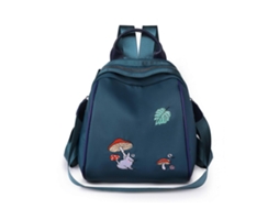 Mochila Leve E Impermeável Para Mulheres, Mochila Antifurto Para Viagens, Bolsa De Ombro Azul.