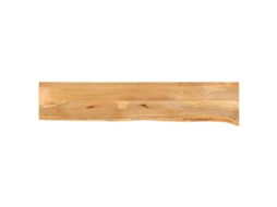 Vidaxl Tampo De Mesa C/ Borda Viva 160x20x3,8 Cm Mangueira Maciça