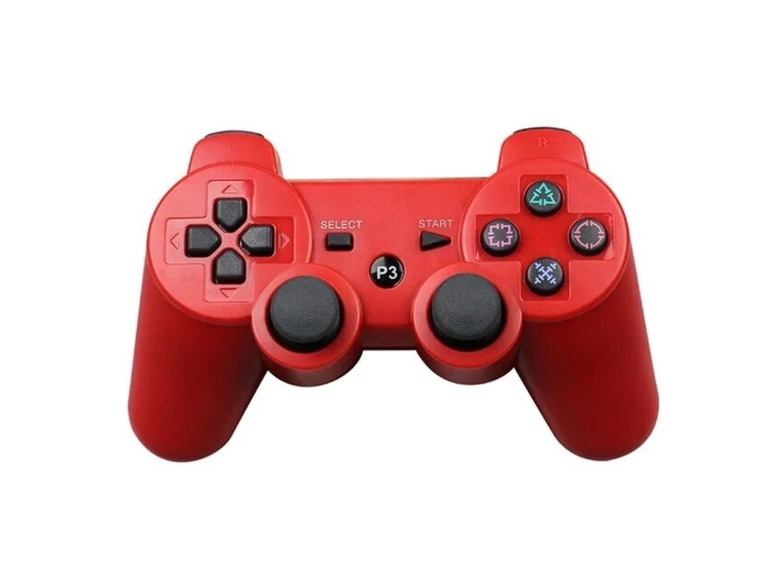 Controle Sem Fio MDUG, gamepad ultrafino, 6 eixos, vibração (vermelho)