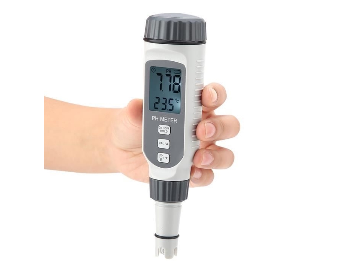 Medidor De Ph Digital - Cikonielf - Ph818 - Mede Ph E Temperatura - Visor Lcd