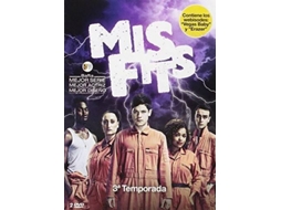 DVD Misfits - Temporada 3 (Edição em Espanhol)