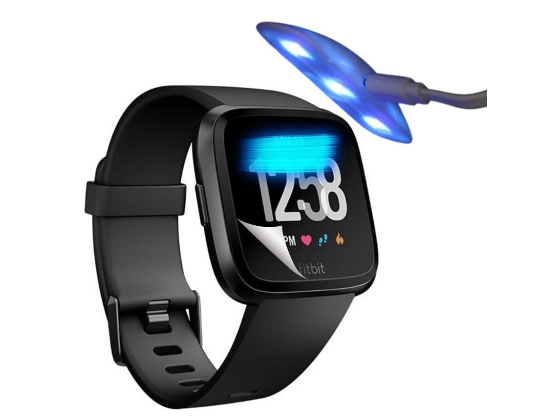 Kit 4 Películas Hidrogel Auto-Reparo para Fitbit by Google Versa Transparente