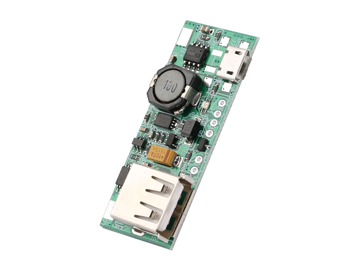 Módulo Conversor Boost 3.7v Para 5v 1a Bateria Li-ion