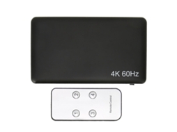 Conversor de vídeo Full HD Mali Switch HDMI com 4 entradas e 1 saída, 4K 60Hz, controle remoto, compatível com PS4 e HDTV. Bivolt.